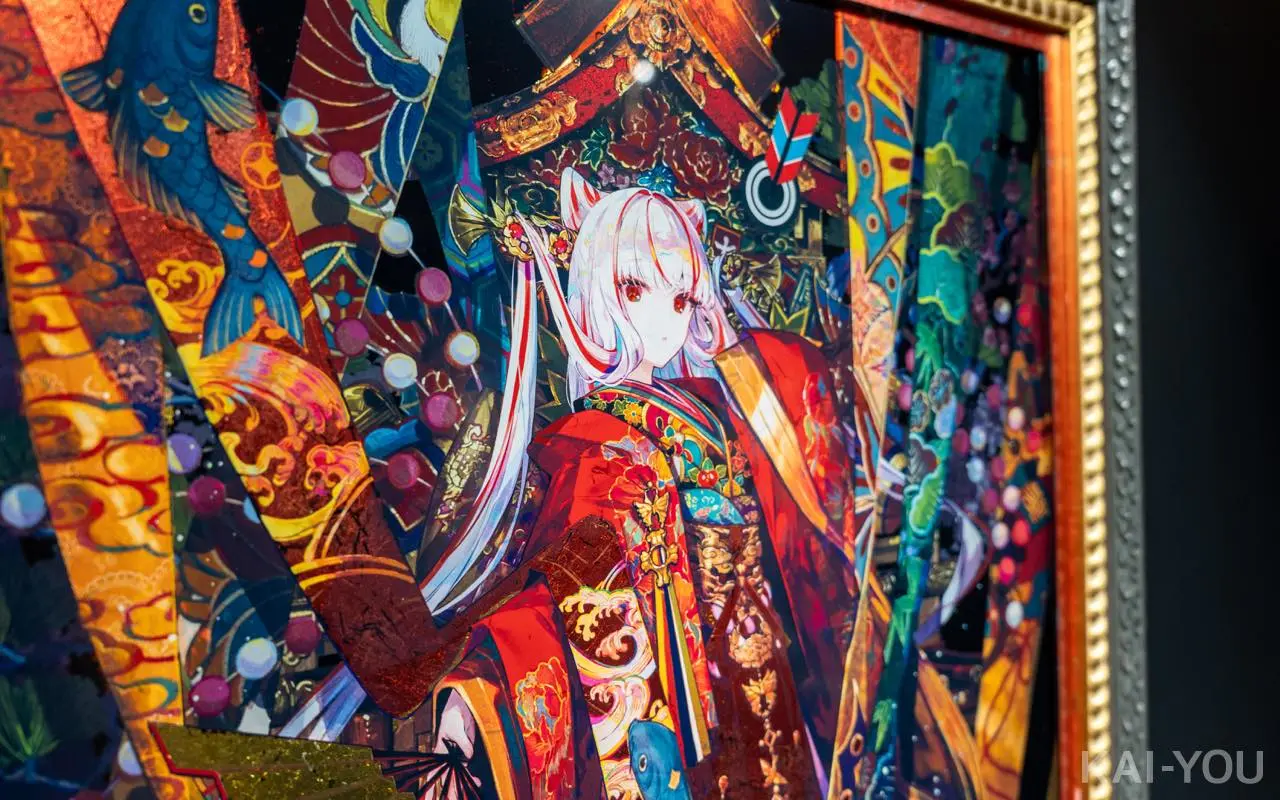 イラストレーター藤ちょこ個展レポート 多彩な印刷技術で表現した幻想