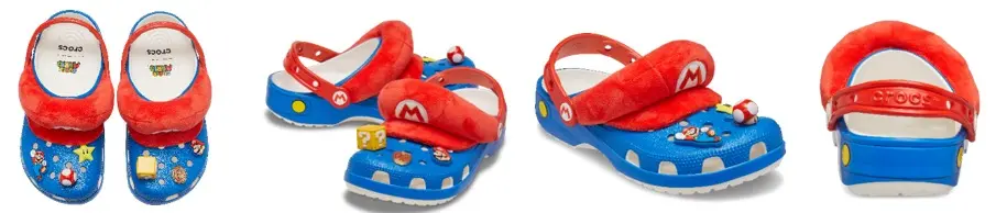 「マリオ クラシック クロッグ」