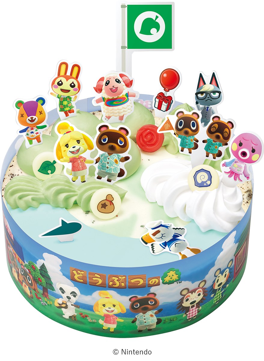 「どうぶつの森 アイスクリームケーキ」