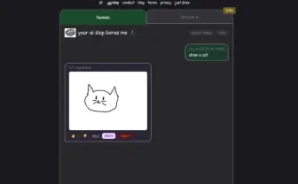 人力でチャット型AIを再現する謎サイトに注目　人間 vs AIの対立をユーモラスに風刺
