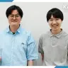 映画『遺愛』の酒井善三監督（左）とプロデューサー・大森時生さん（右）