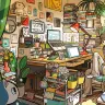 四季の移ろいをイラストと短文で表現