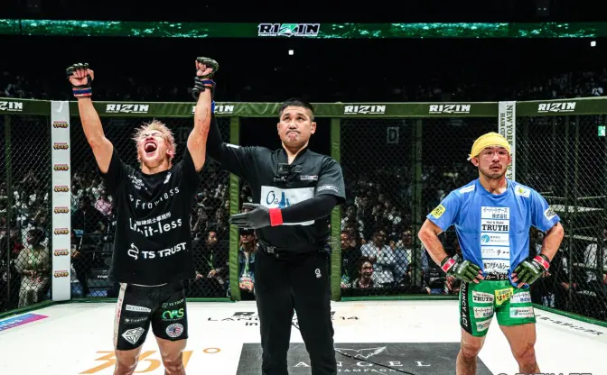 「RIZIN仙台大会」全試合結果レポート　神龍誠がフライ級王座戴冠、扇久保博正との因縁に決着