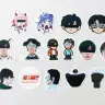 「匿名ラジオ」10周年記念グッズ フレークシール