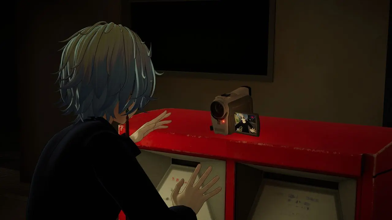 VRChatワールド「れびてーしょん／LEVITATION」 こんなところにハンディカムが！