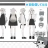 配信中にはしてはるさんの三面図も公開