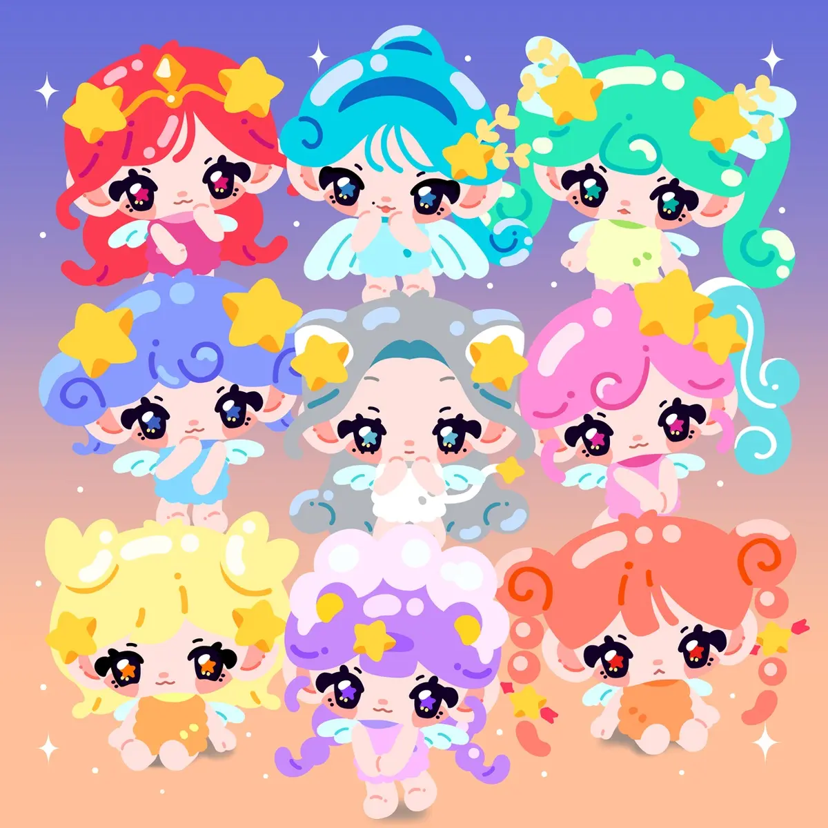 ©KAWAII FRIENDS／とぅいんくる☆