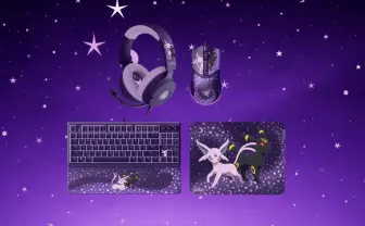 Razer×ポケモンのゲーミングデバイスが可愛すぎる　エーフィとブラッキーがデスクに降臨