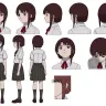 『lain : Protocol 7』キャラクター設定資料
