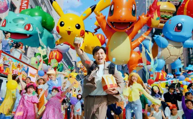 マクドナルド×ポケモン「夏マック」CM、ストリーマーSHAKAが登場