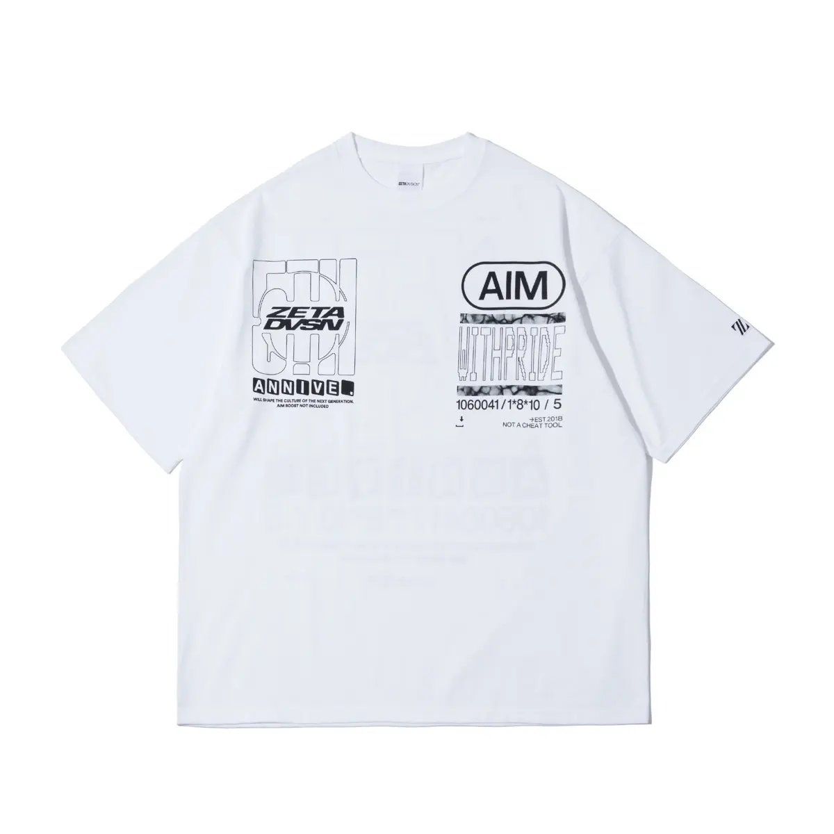 「ZETA DIVISION 5TH ANNIVERSARY TEE / WHITE」