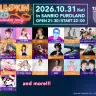 「SPOOKY PUMPKIN 2026」第1弾出演アーティスト　© 2026 SANRIO CO., LTD. TOKYO, JAPAN
