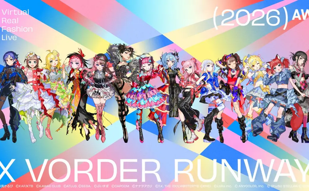 Mika Pikazoさんによるイベント「X VORDER RUNWAY」キービジュアル