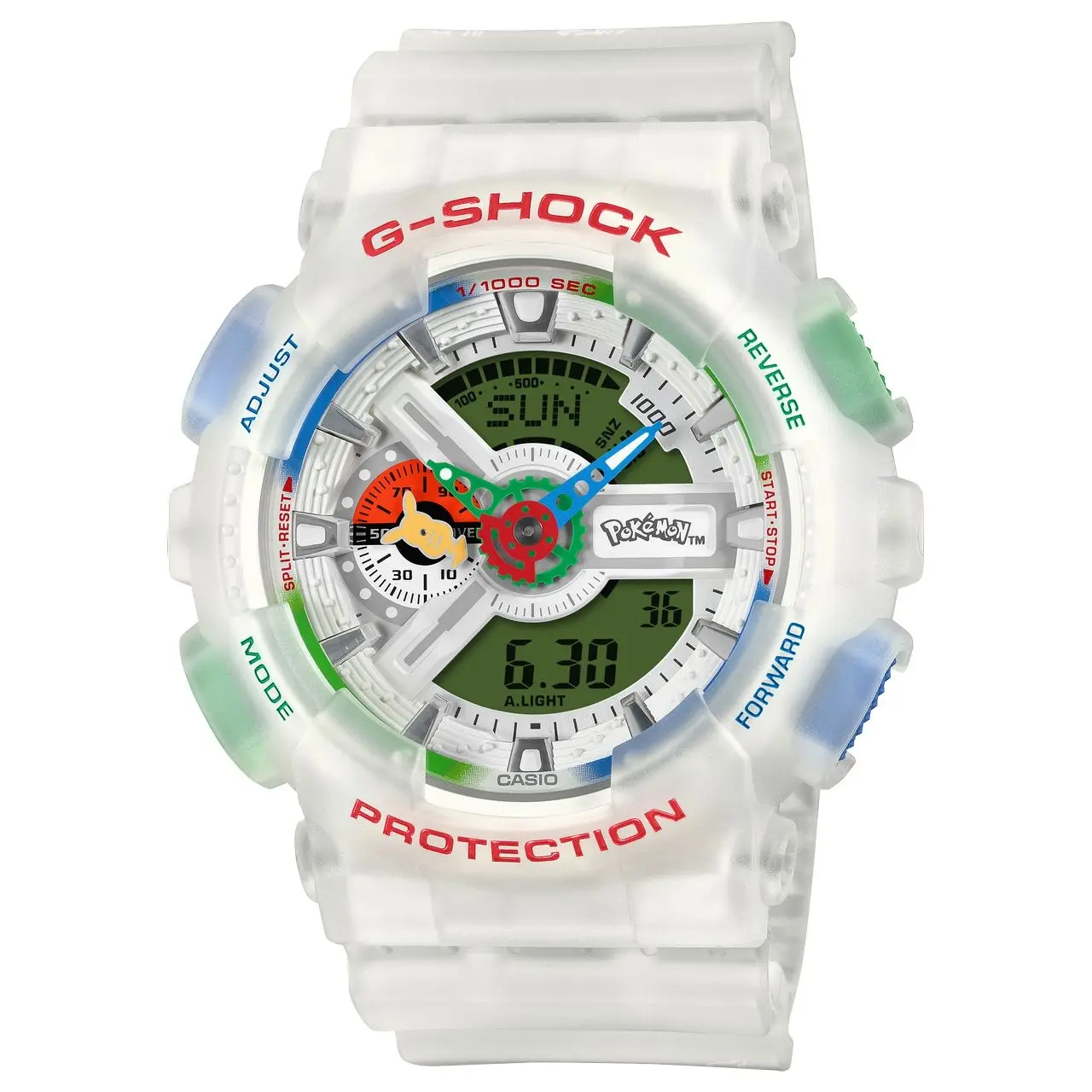 G-SHOCK「ポケモン」モデル登場　ピカチュウ、イーブイと歴代御三家らをデザイン