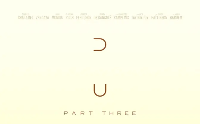 映画『デューン 砂の惑星PART3』予告編が解禁 “救世主”のその後を描く完結編