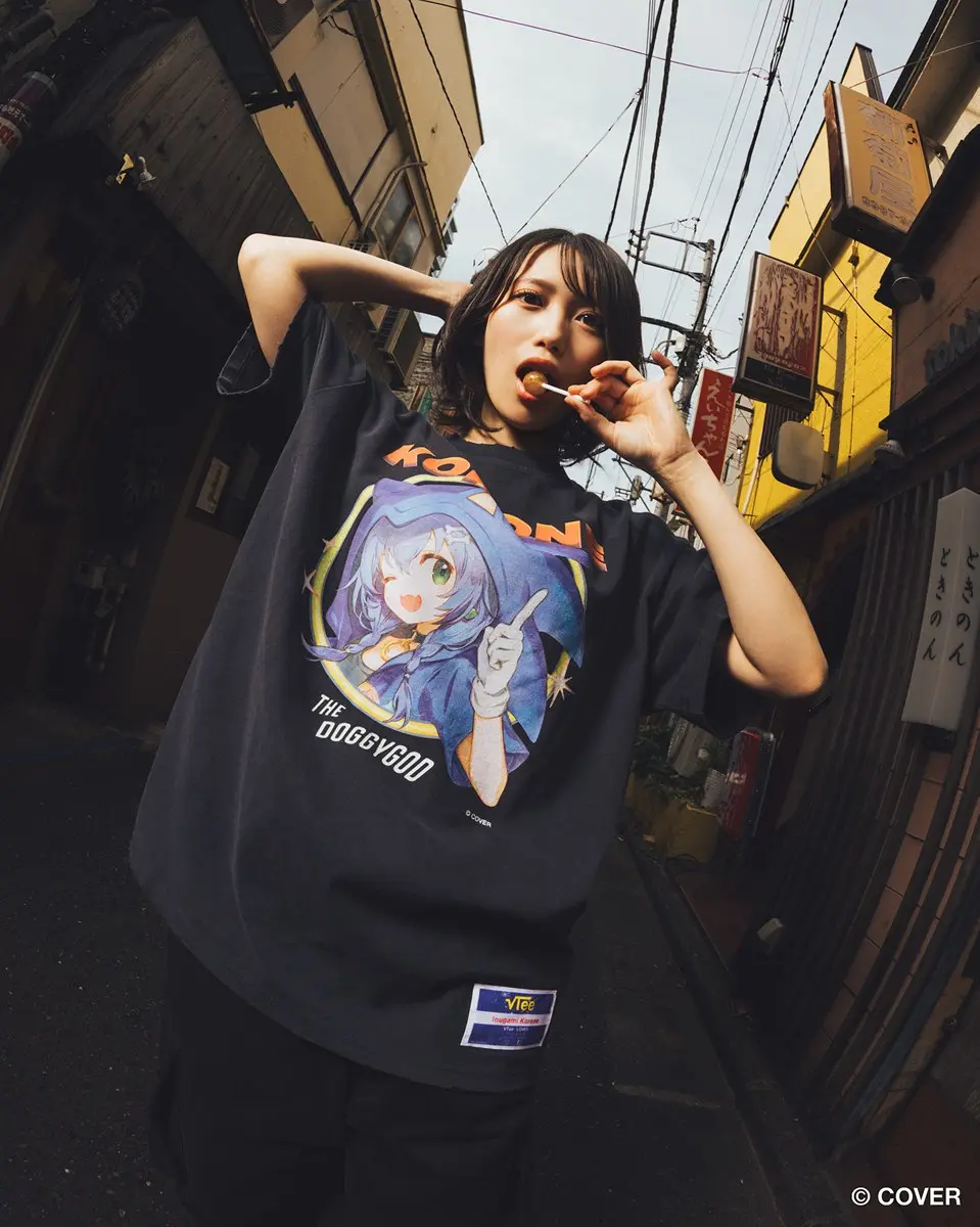 「VTee × hololive Collection」ルック10