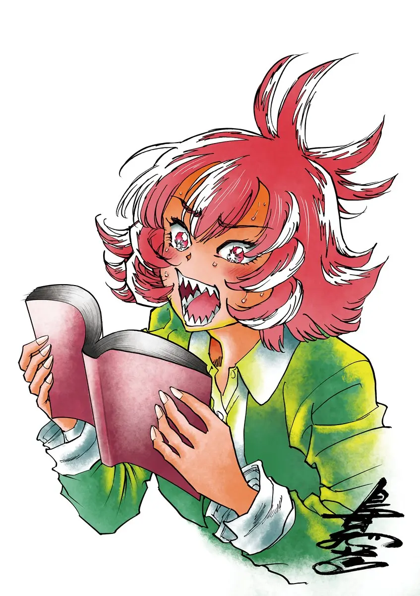 島本和彦さんによる応援イラスト