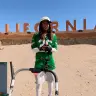 ゴールであるカリフォルニアへと到達したHMBLZAYYさん（ぼかしは編集部）／画像はHMBLZAYYさんの配信から
