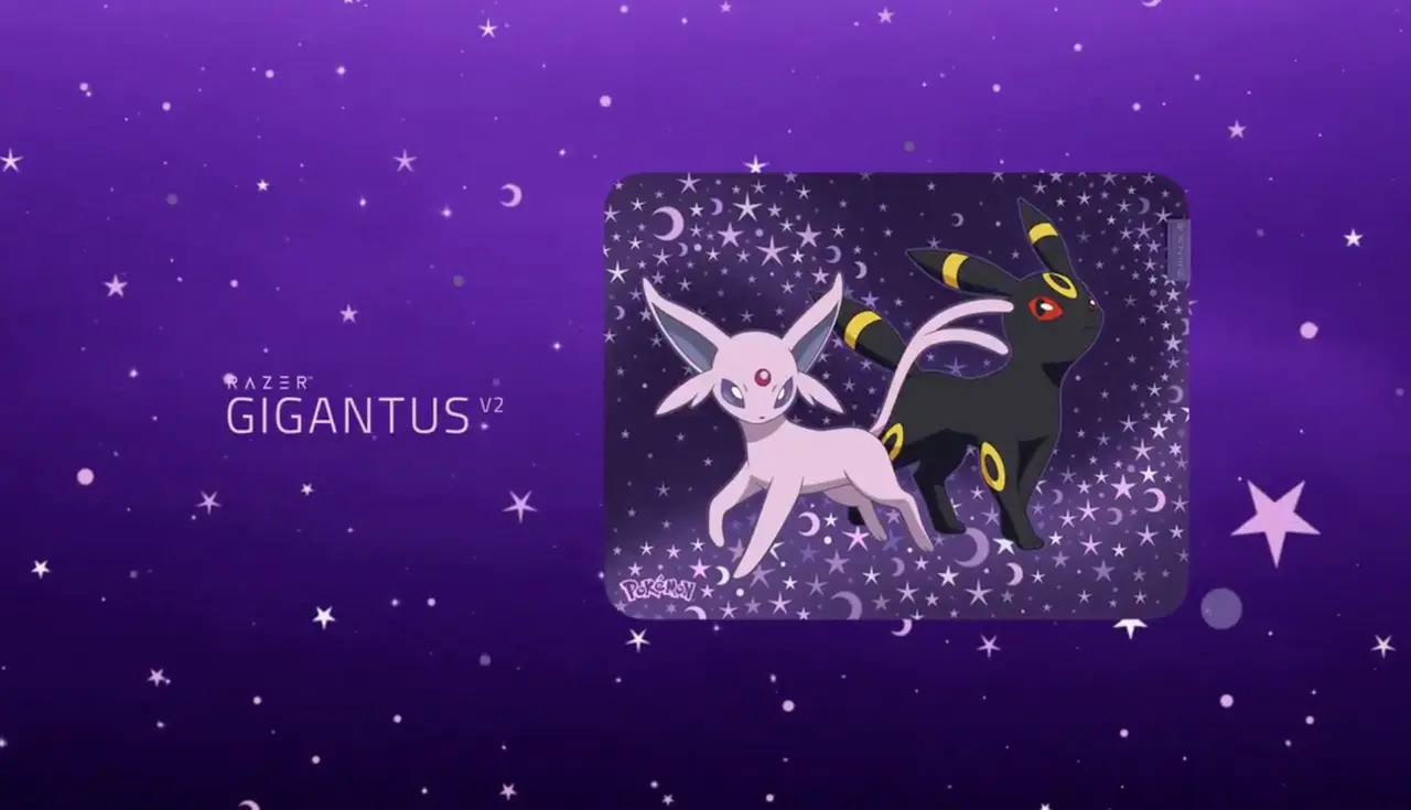 「Razer Gigantus V2 Medium - Espeon & Umbreon Edition」