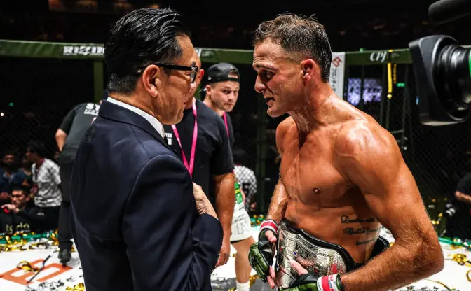 「RIZIN広島大会」全試合結果速報　サバテロが2度目の王座防衛、萩原京平はダウトベックに1RKO負け