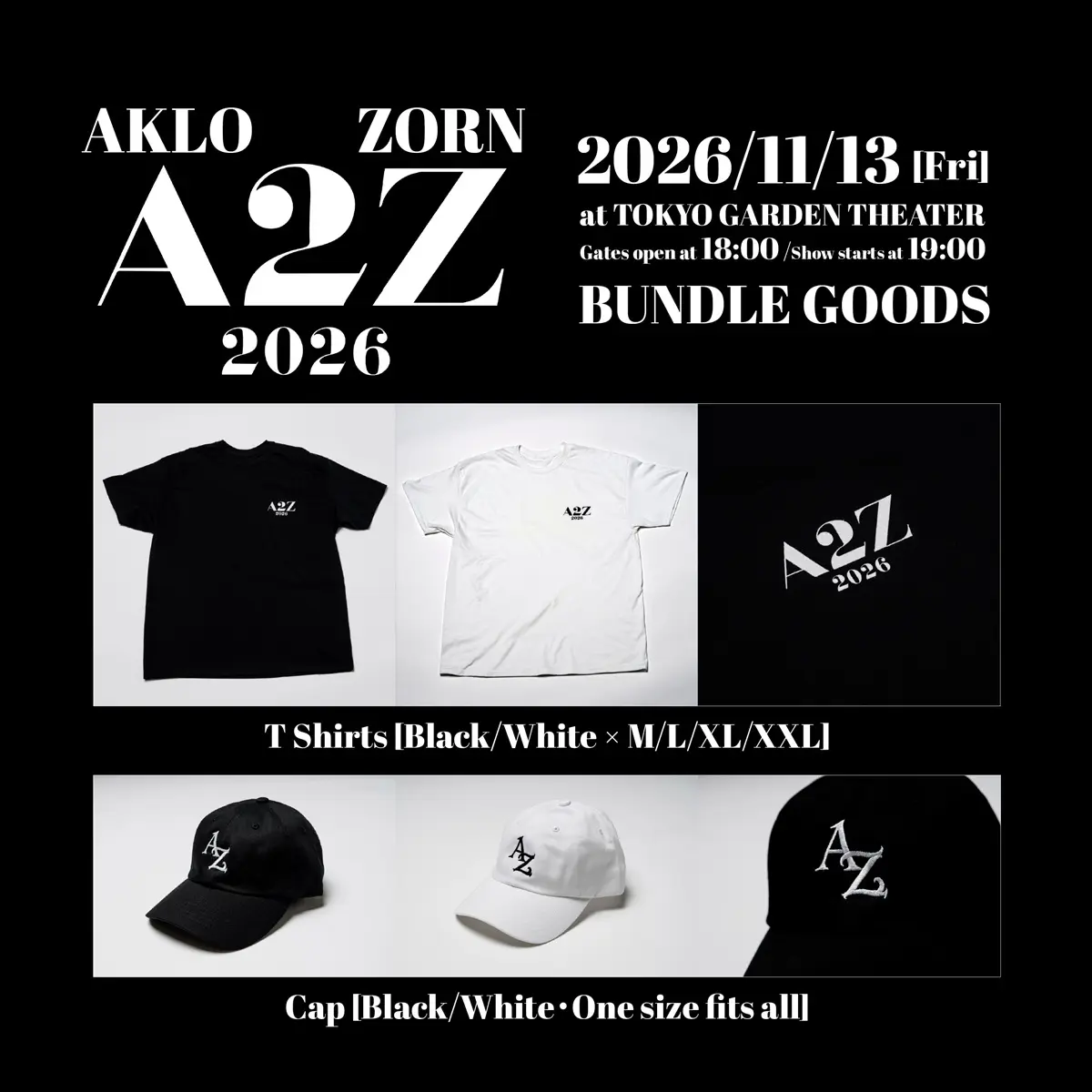 「A2Z 2026」グッズ