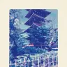 「tone」加工一例／上野・五重塔の写真