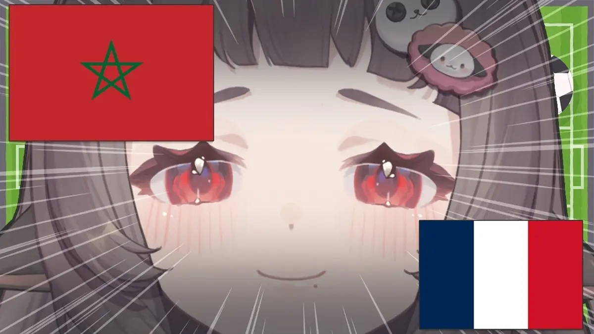 W杯で応援したチームが必ず負けるVTuber「エッシー」とは？ フランス勝利で“呪い”から解放