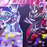 バンダイブースに展示されていた『仮面ライダーマイス』関連玩具
