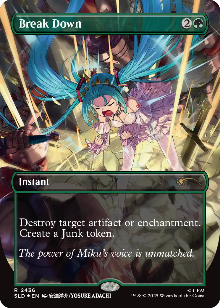 「Secret Lair Commander Deck: Hatsune Miku」収録カード