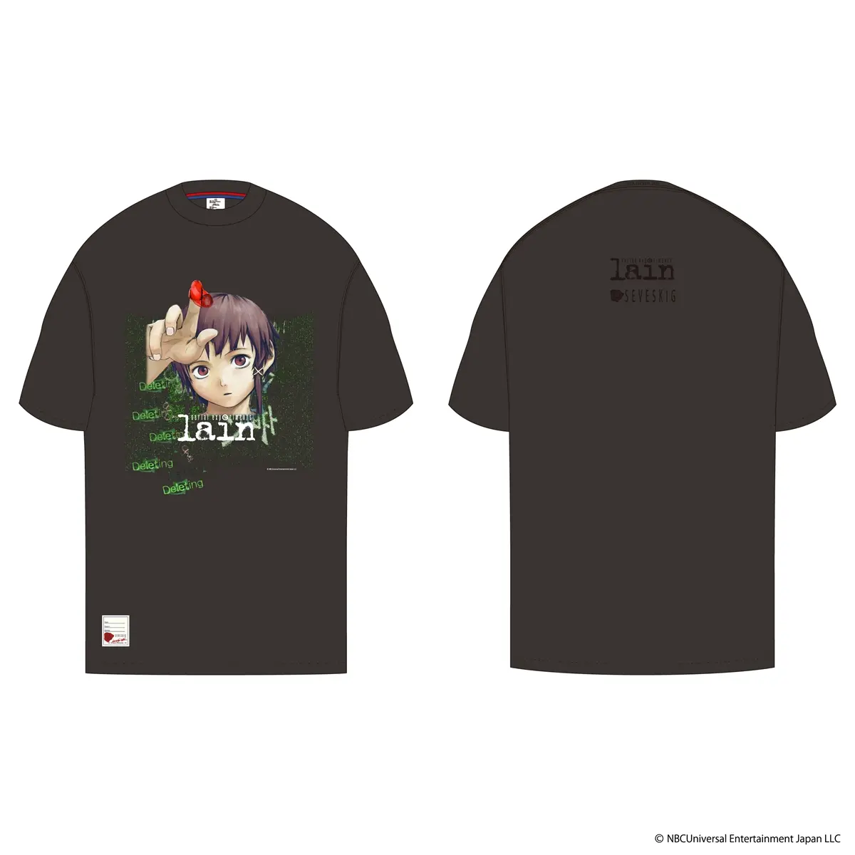 「CT-SV-LN-1002 / SEV vs lain S/SL TEE No.2」¥16,500（税込）
