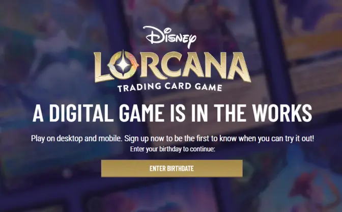 ディズニー公式TCG『ディズニーロルカナ』デジタル版の開発を正式発表