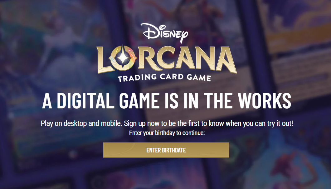 ディズニー公式TCG『ディズニーロルカナ』デジタル版の開発を正式発表