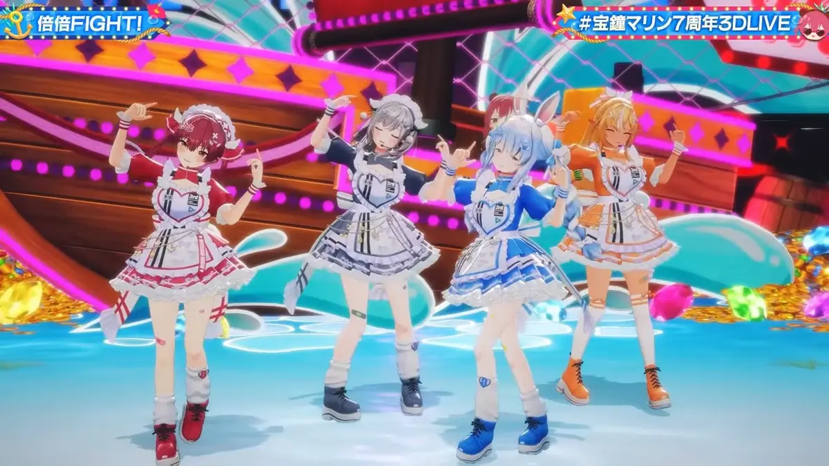 3期生4人によるCANDY TUNE「倍倍FIGHT!」