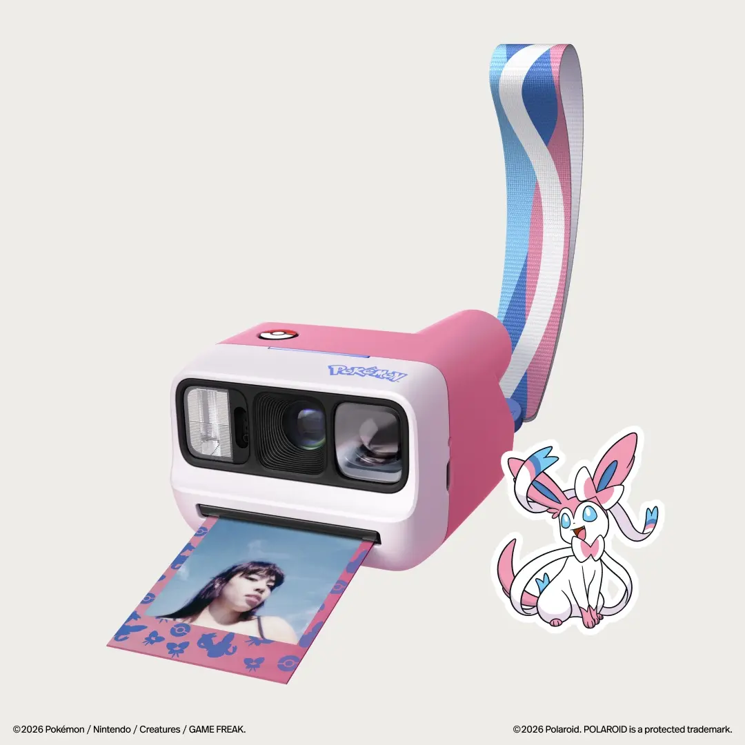 ポケモン×Polaroidが初コラボ ピカチュウの“しっぽ”付きカメラがかわい