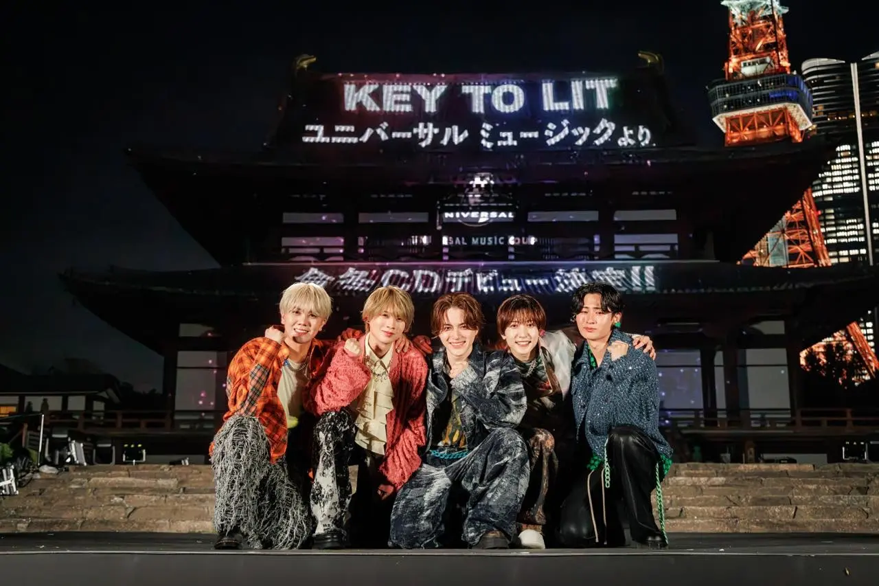 STARTO社所属のアイドルグループ「KEY TO LIT」 今冬ユニバーサルからCDデビュー