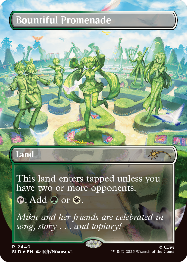 「Secret Lair Commander Deck: Hatsune Miku」収録カード