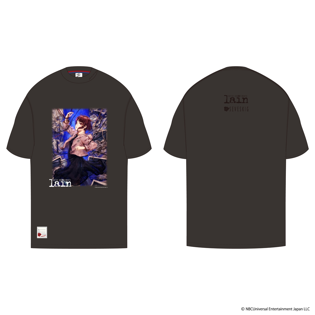 「CT-SV-LN-1004 / SEV vs lain S/SL TEE No.4」¥16,500（税込）