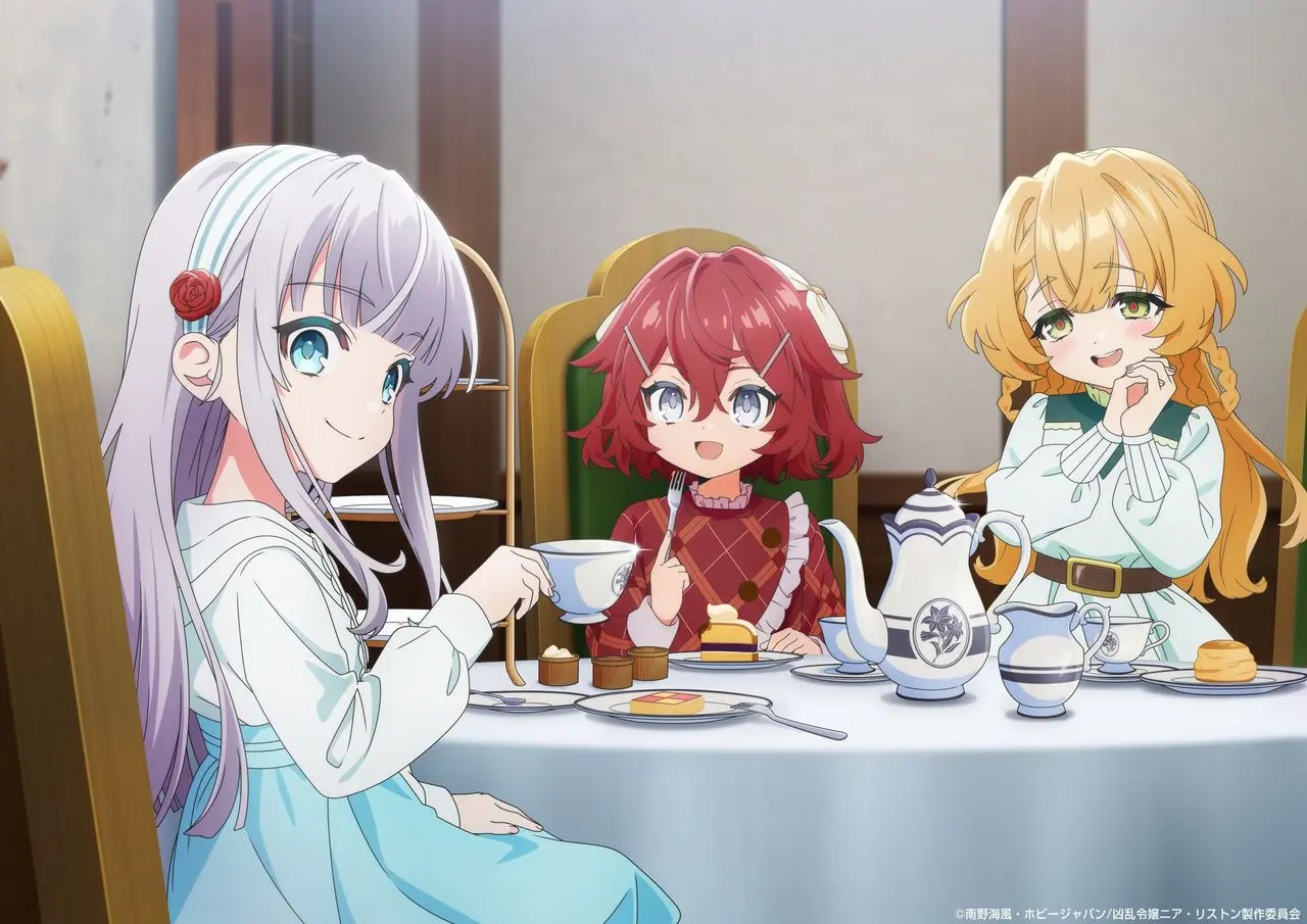 TVアニメ『凶乱令嬢ニア・リストン 病弱令嬢に転生した神殺しの武人の華麗なる無双録』シチュエーションビジュアル第1弾