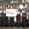 サッカー・Jリーグ2026/27シーズンのスペシャルアンバサダーに就任したTravis Japan／写真はKAI-YOU編集部撮影