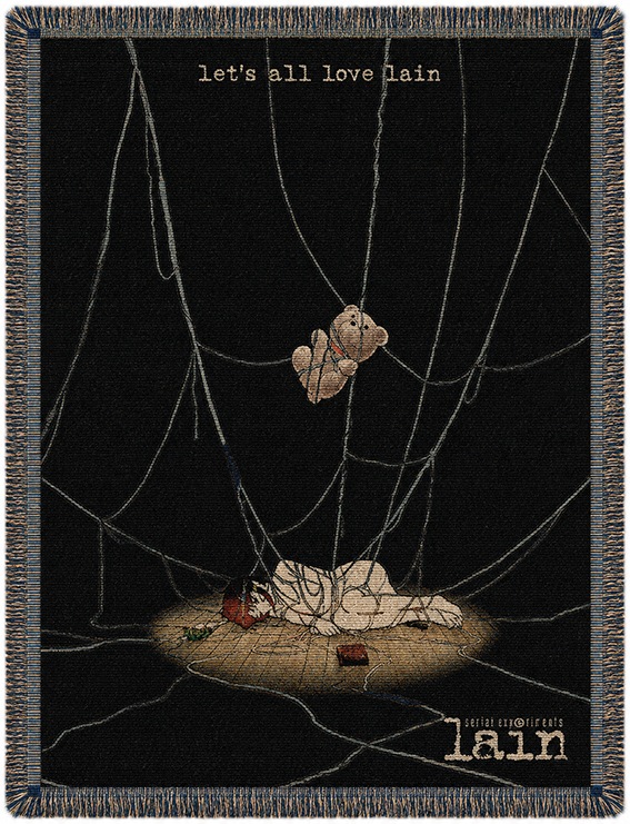 【受注生産】「AC-SV-LN-1004 / SEV vs lain　Jacquard Blanket」¥19,800（税込）
