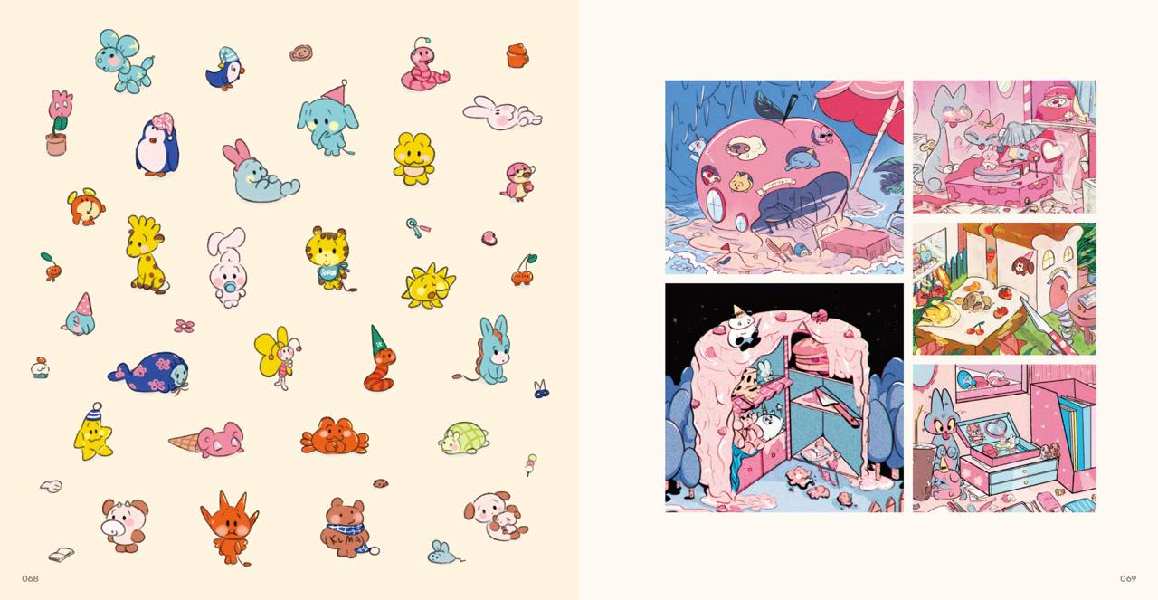 『The Art of Dr.MORICKY toy toy box』誌面サンプル