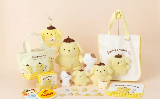 ポムポムプリン、デビュー当時を再現したぬいぐるみが懐かしい　30周年記念したレトロなデザイン