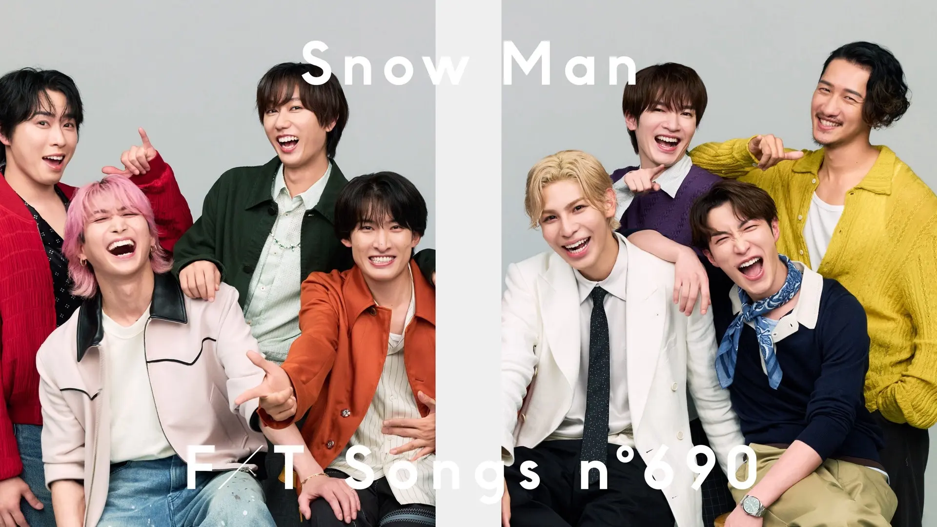 Snow Man「THE FIRST TAKE」に初出演　STARTO系アイドルグループで5組目