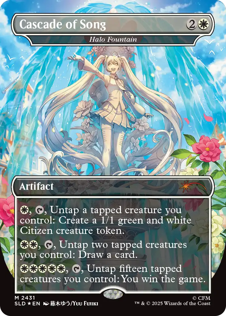 「Secret Lair Commander Deck: Hatsune Miku」収録カード