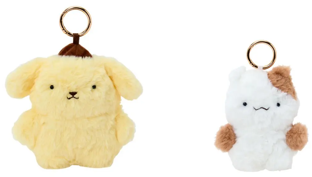 マスコットホルダー(ポムポムプリン) 2,200円/マスコットホルダー(マフィン) 1,980円