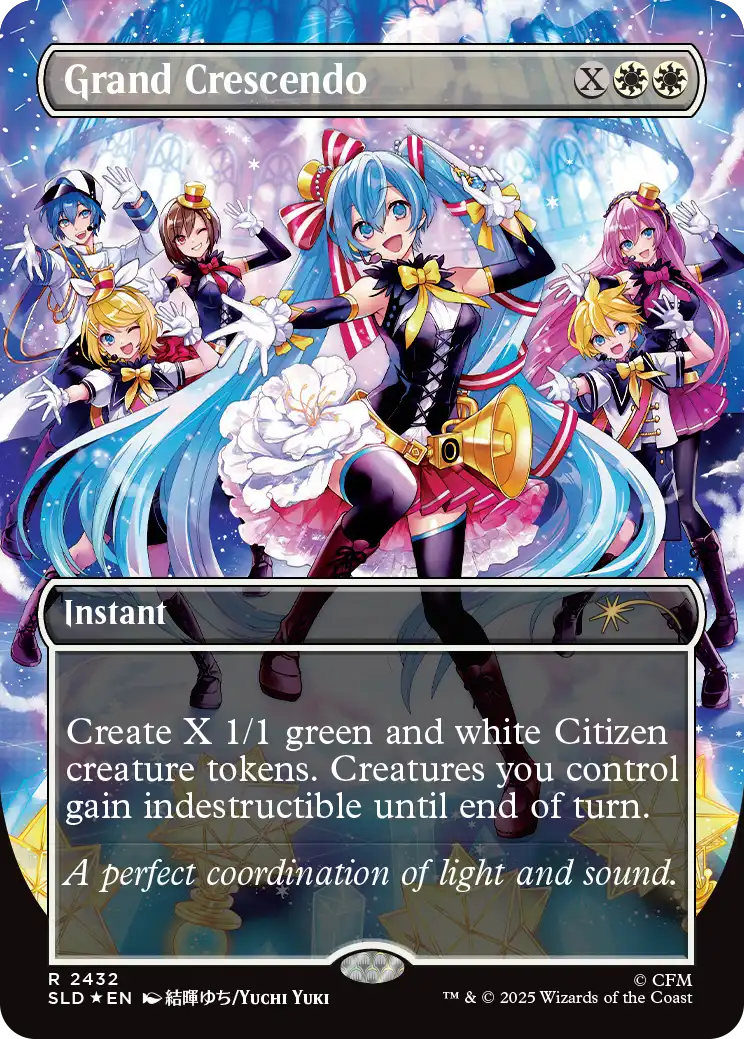 「Secret Lair Commander Deck: Hatsune Miku」収録カード