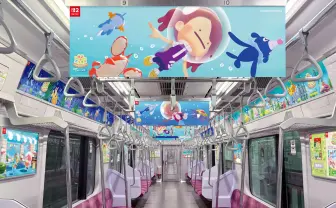 『ぽこポケ』初のリアルイベント開催　横浜赤レンガ倉庫やみなとみらい線車両をジャック