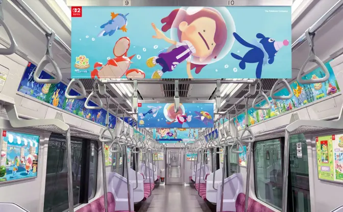 『ぽこポケ』初のリアルイベント開催　横浜赤レンガ倉庫やみなとみらい線車両をジャック