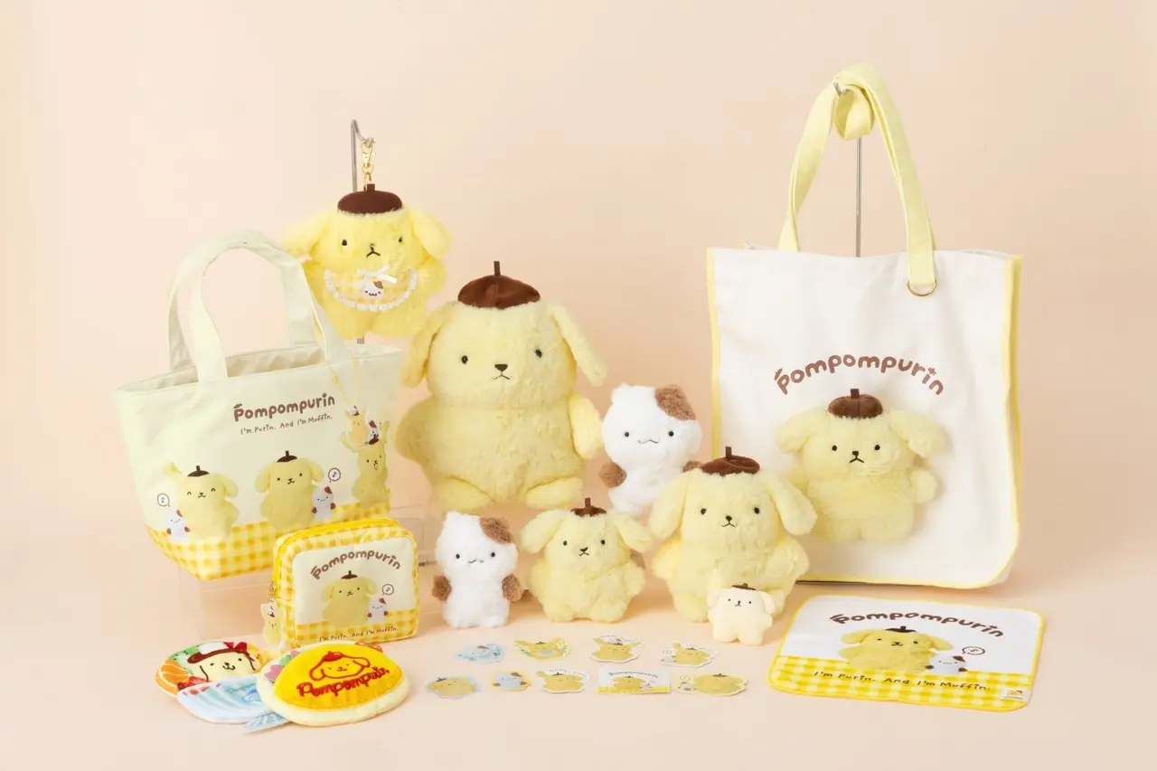ポムポムプリン、デビュー当時を再現したぬいぐるみが懐かしい　30周年記念したレトロなデザイン