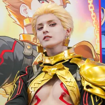 スタンミ、コミケにギルガメッシュのコスプレで降臨 “英雄王”の傲岸不遜顔に刮目せよ